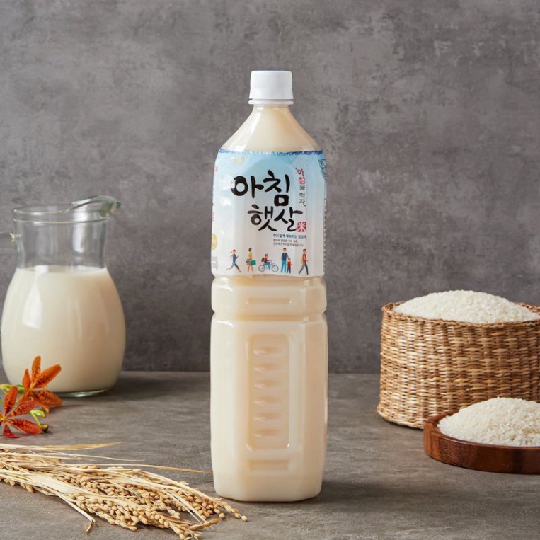 NƯớC GẠO RANG HÀN QUỐC CHAI 1.5L THƠM NGON