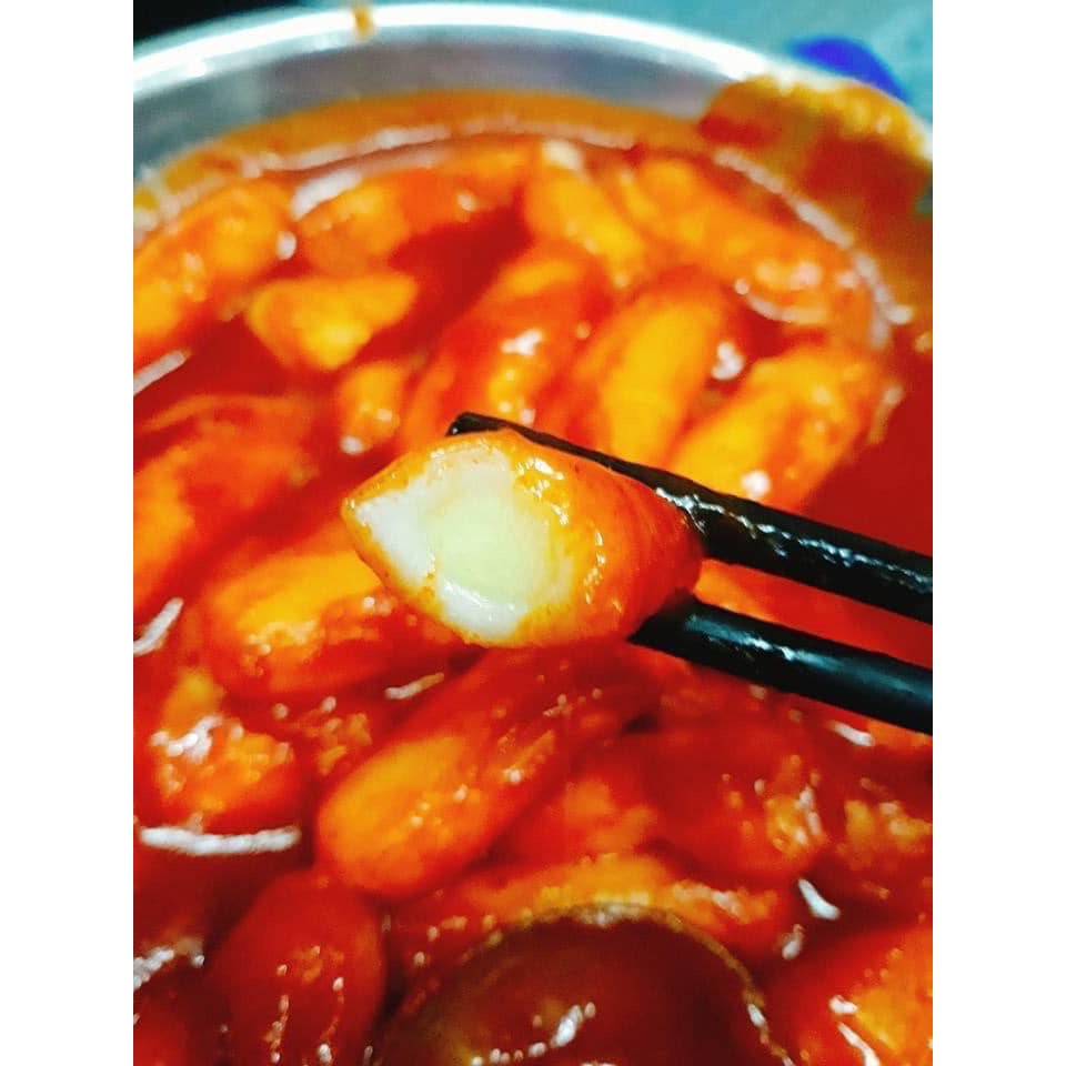 Bánh gạo Hàn Quốc nhân phô mai