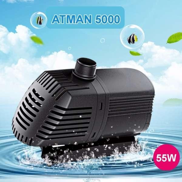 Bơm Atman AT 5000 tiết kiệm điện và siêu bền cho hồ cá