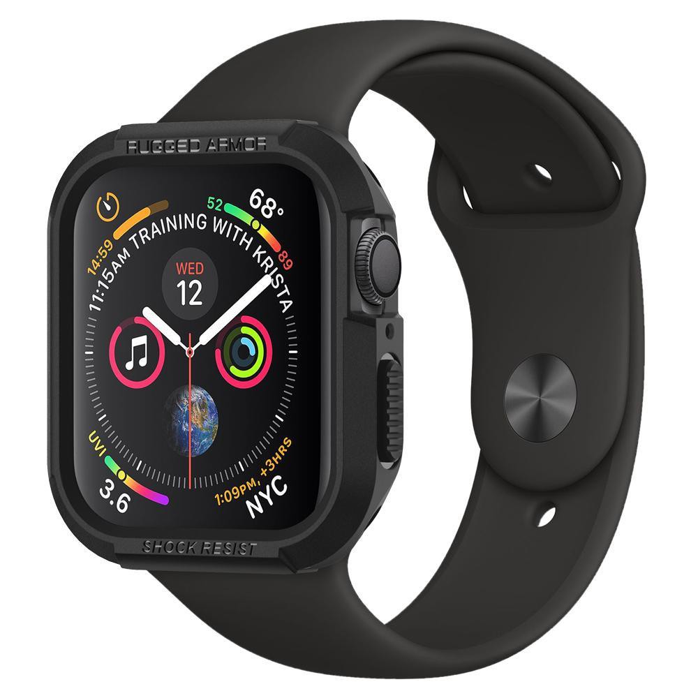 Ốp Lưng Apple Watch 38mm / 40mm / 44mm Spigen Rugged Armor Series SE / 6 / 5 / 4 / 3 / 2 / 1