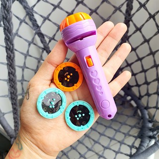 Đèn pin chiếu phim mini cho bé 24 hình, có ảnh thật