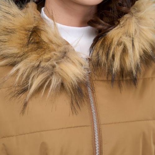 Áo khoác lông vũ Yody nữ dáng dài cõ mũ, áo khoác nữ cao cấp PHN4008 New ^^ ⬆️⬆️ | BigBuy360 - bigbuy360.vn