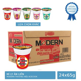  Thùng 24 Ly Mì Modern Thương Hiệu Acecook 65g