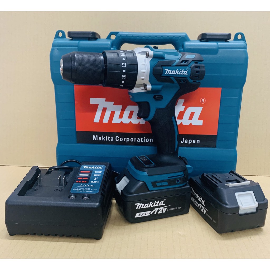 Máy khoan pin 199V loại 3 chức năng / Động cơ không chổi than / Chuyên khoan tường, khoan sắt, khoan gỗ, bắt vít