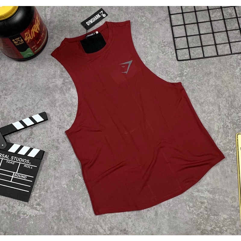 [giảm sốc] áo tanktop gym nam ,áo ba lỗ GYMSHARK cực chất