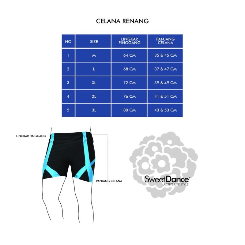 Quần Bơi Nam - LK CR 92 45CM | BigBuy360 - bigbuy360.vn