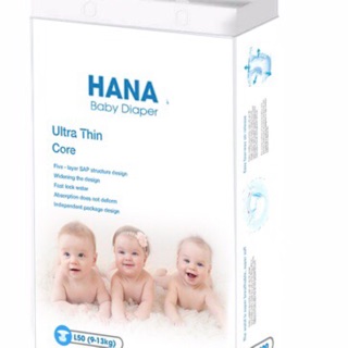 Bỉm quần hana ( com bo 100 quần đồng sie m , l , xl )