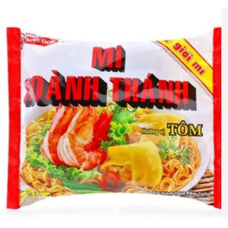 Thùng 30 gói Mì hoành thánh hương vị tôm Vina Acecook 76g/gói