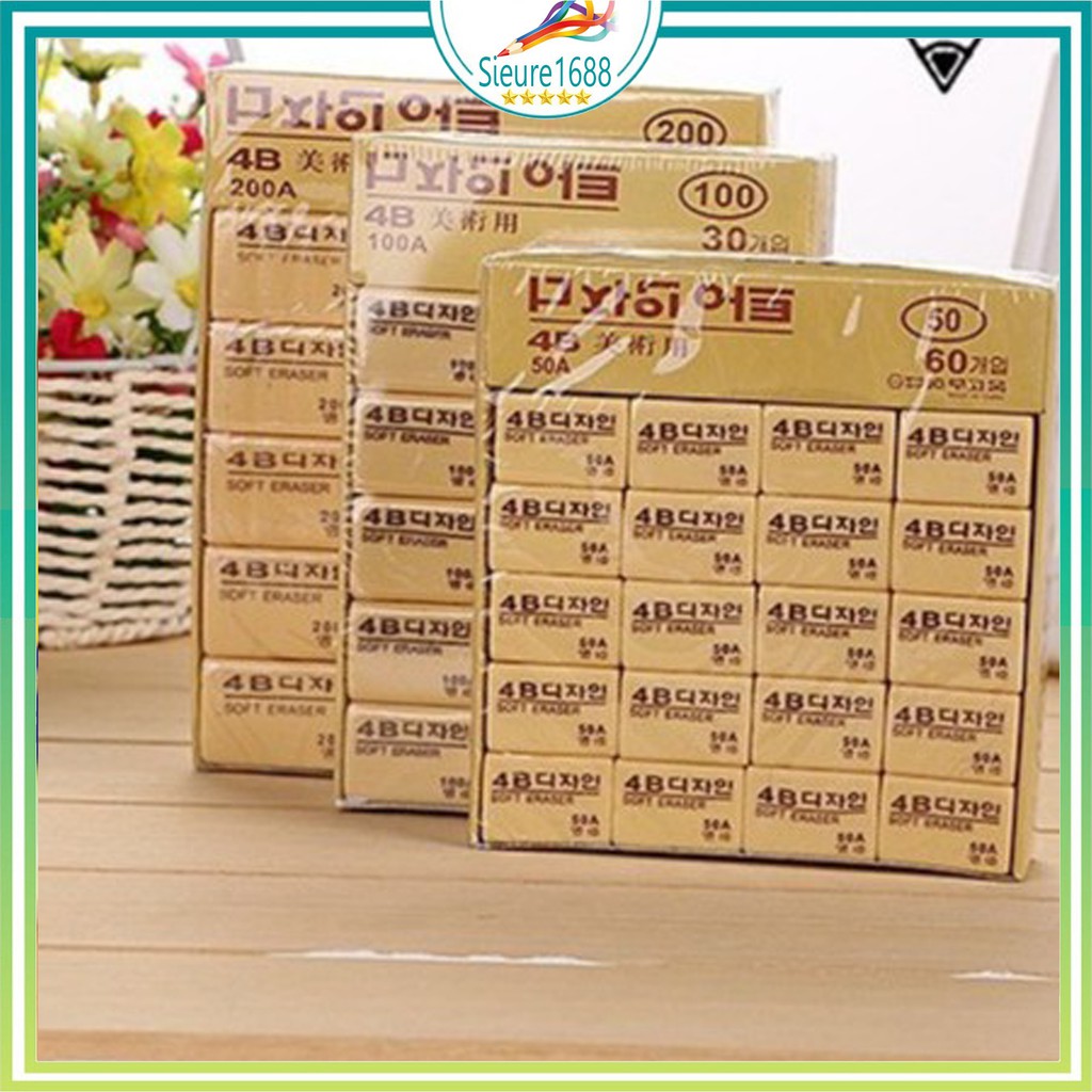 Tẩy bút chì Hàn Quốc 4B cao cấp 50A