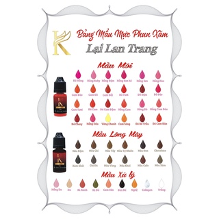 Mực môi lại lan trang 5ml