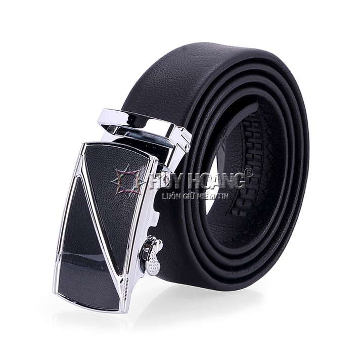Thắt lưng nam da bò Vip Huy Hoàng màu da, đen, nâu HP4134-35-36 (đầu khóa giao ngẫu nhiên)