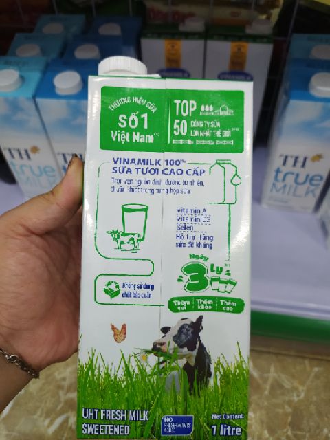 Sữa tươi vinamilk 1 lít