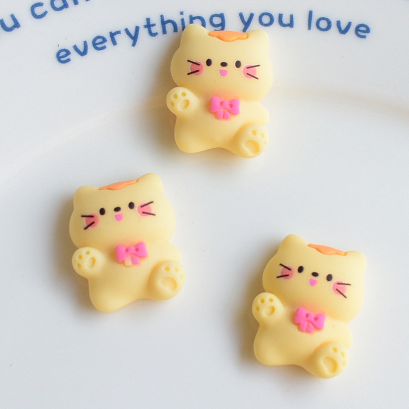 Bộ 10 Kẹp Tóc Nhựa Hình Thú Cưng / Chim Cánh Cụt / Mèo Dễ Thương Diy