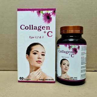 ĐẸP DA SÁNG DA COLLAGEN + C Lọ 60V