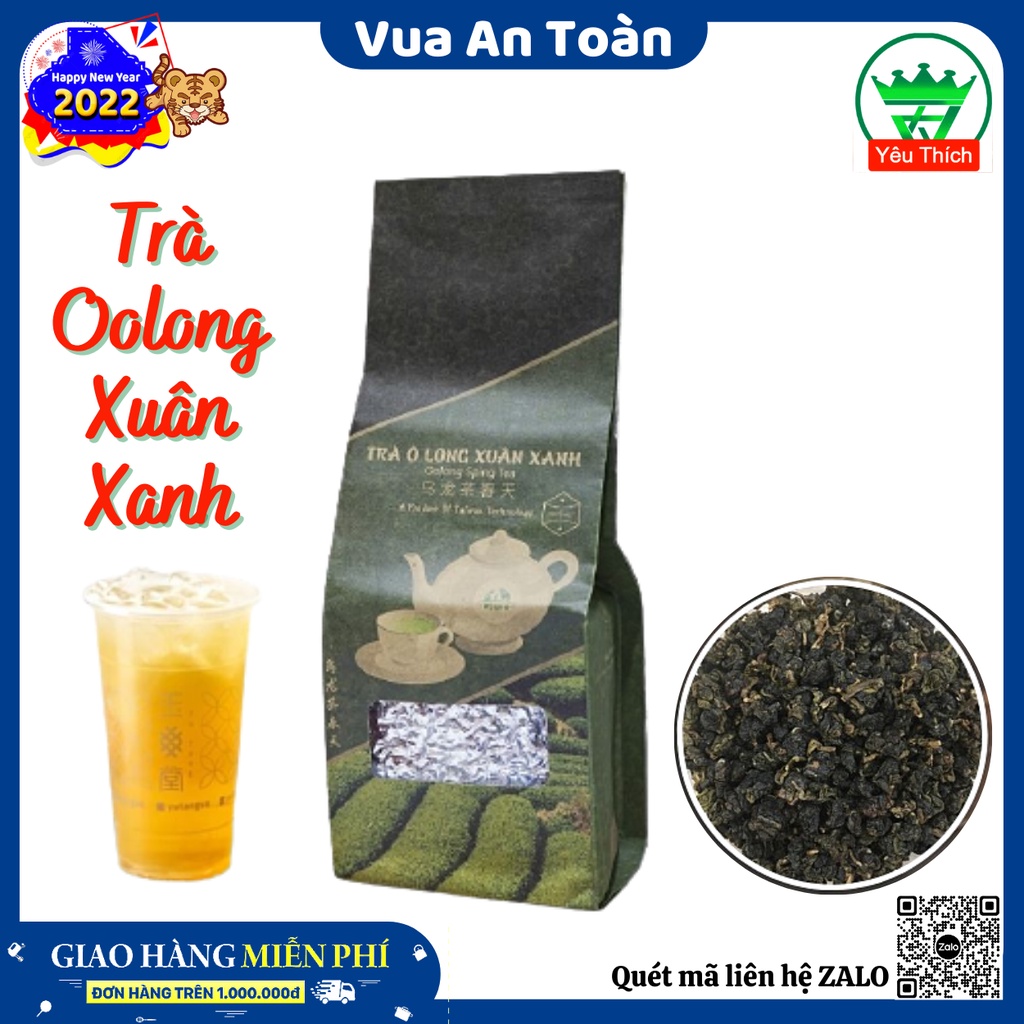 Trà Olong Xuân Xanh Wecha Tinh Hoa Trà Việt Pha Trà Sữa Ngon Đậm Vị Trà