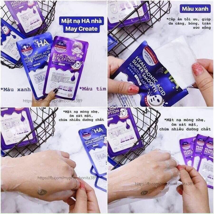Mặt nạ Dưỡng Ẩm Trắng Da HA MAYCREATE