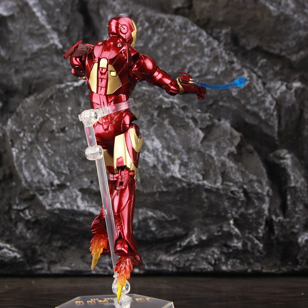 Mô hình nhân vật Iron Man MK3 có đèn LED cổng USB