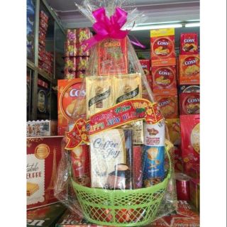 Trọn bộ giấy Kiếng + nơ rút + Decan dán chúc mừng Năm mới