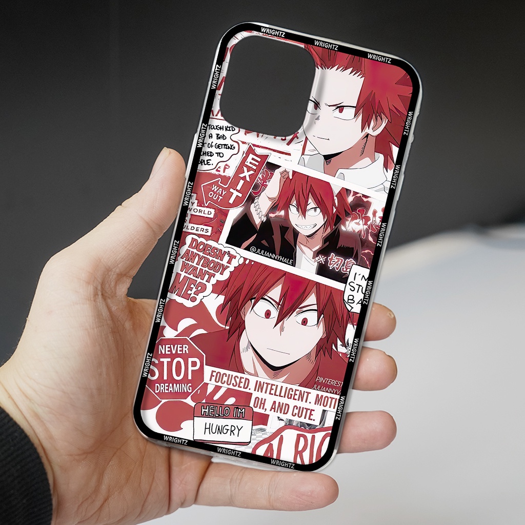 Ốp lưng iphone anime My Hero Academia Bakugo Kirishima phụ kiện điện thoại thời trang