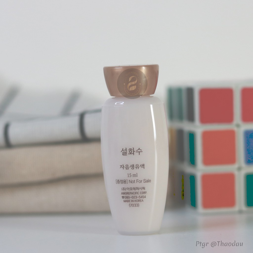 Sulwhasoo Concentrated Gingseng Renewing Emulsion 15ml - Sữa dưỡng sulwhasoo nhân sâm  trẻ hóa cấp ẩm chống lão - 자음생유액