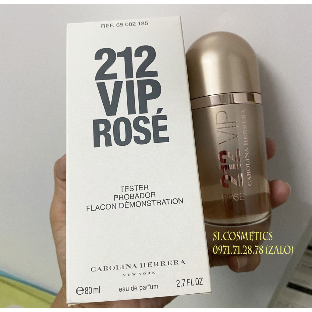 [ Tester ] Nước hoa Nữ Carolina Herrera 212 VIP Rose 80ml