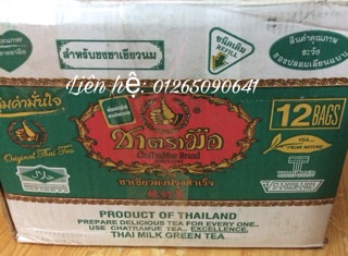1 Thùng Trà Thái xanh