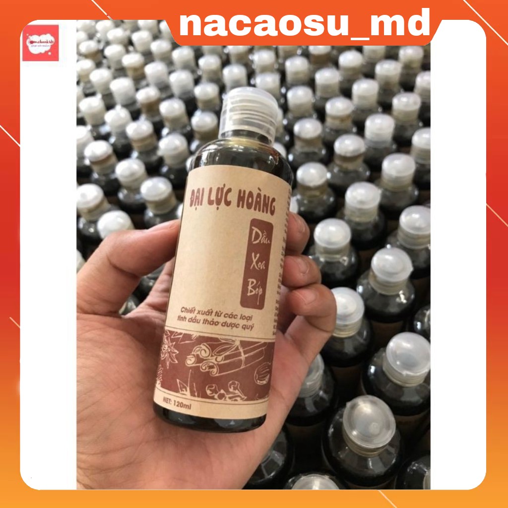 Dầu xoa bóp Đại Lực Hoàng 120ml- giải pháp hỗ trợ cơ xương khớp