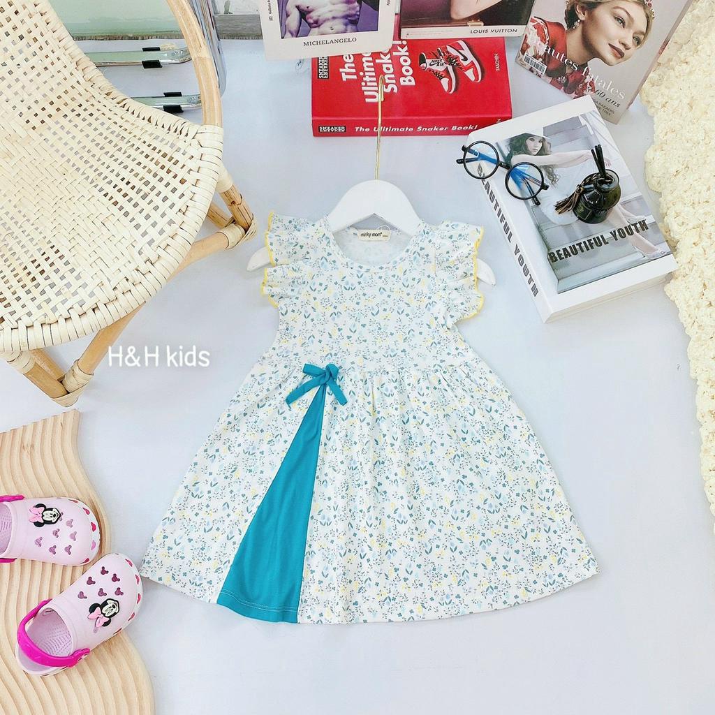 [Bé 10-20kg ] Đầm váy cotton xuất cánh tiên cho bé gái