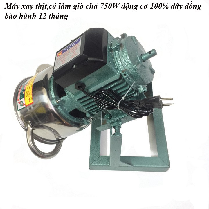 Máy xay thịt làm giò chả nem - hàng gia dụng tiện lợi - công suất 750W