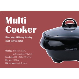 Nồi lẩu đa năng LOCK&LOCK EJP431SN