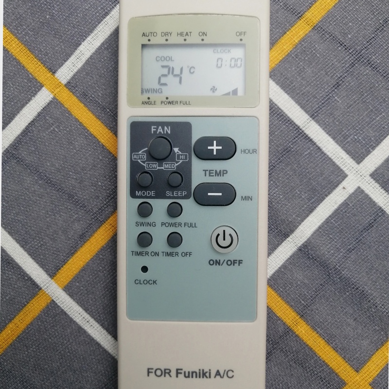 Điều khiển điều hòa Funiki- Remote máy lạnh Funiki (Màu Nâu)