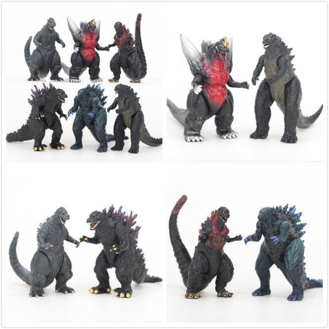 Set 6 Mô Hình Đồ Chơi Quái Vật Godzilla