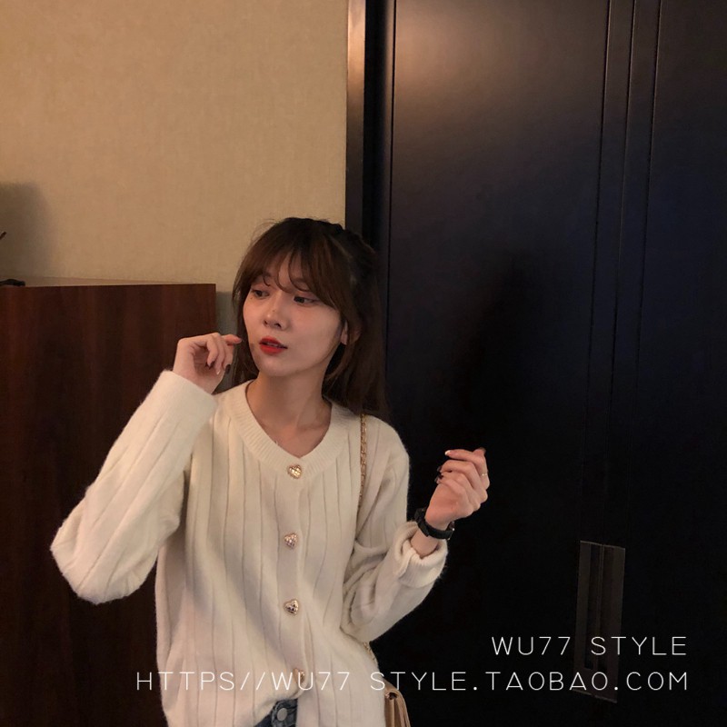 Áo Khoác Cardigan Dệt Kim Tay Dài Thời Trang Cho Nữ | BigBuy360 - bigbuy360.vn