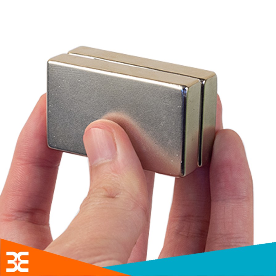 Nam Châm Đất Hiếm Chữ Nhật 50X30X10MM - 1 Viên