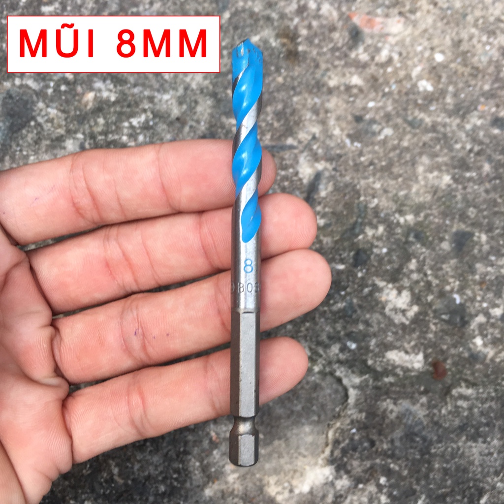 Mũi Khoan BOSH Bê Tông - Chân Gài Lục Giác
