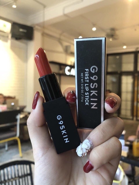 Son thỏi lì G9 skin first liptick hàn quốc