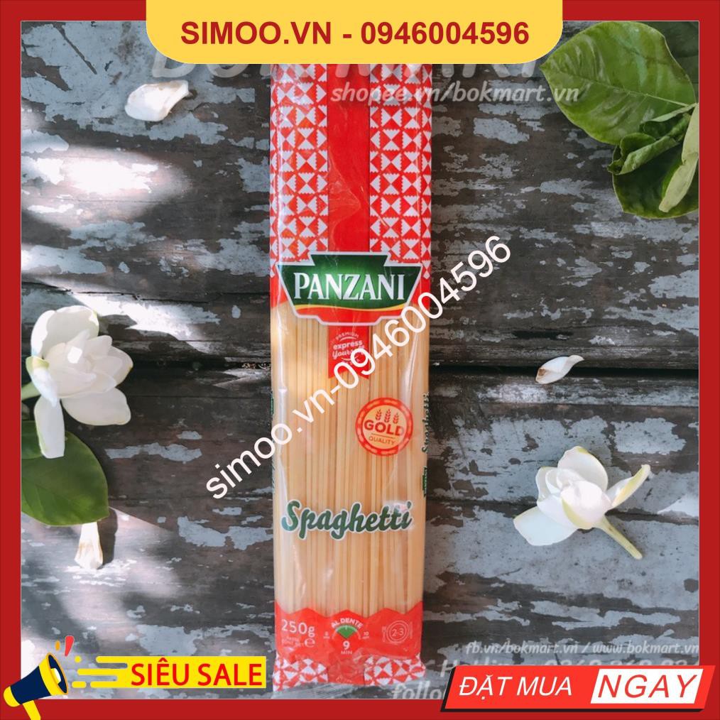 💥 ⚡ SẢN PHẨM CHÍNH HÃNG ( MỲ Ý SPAGHETTY PANZANI GÓI 250G