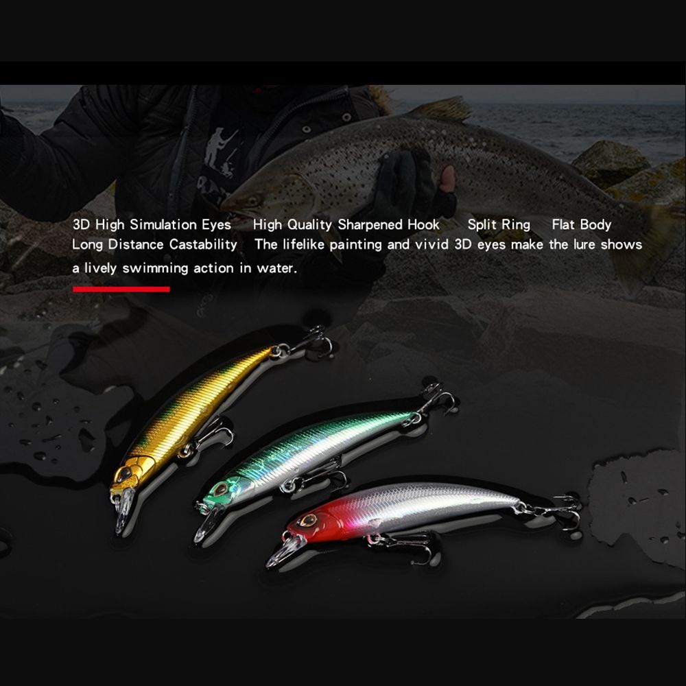 Mồi Câu Cá 70S 7cm 10g Có Móc Tiện Dụng