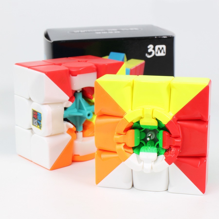 Rubik Mini 3x3x3(Vỉ 20c) Rubic 3 Tầng Khối Lập Phương Ma Thuật Siêu Trơn Xoay Mượt , Lõi Cứng Cáp, Bền