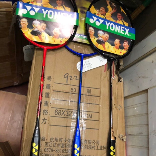 Vợt cầu lông yonex cao cấp sơn tĩnh điện( tặng dây + công Đan * cuốn cán ) bao rẻ nhất toàn quốc