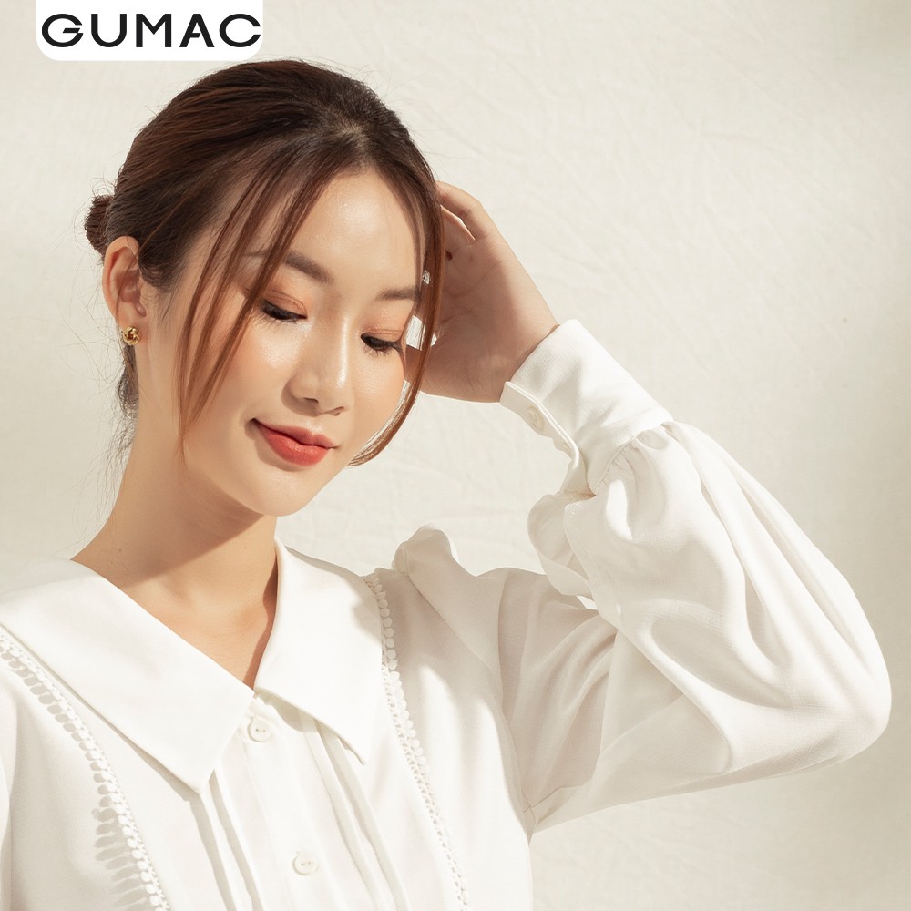 Áo sơ mi đăng ten AA1192 GUMAC | BigBuy360 - bigbuy360.vn