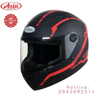 Mũ bảo hiểm cả đầu Asia MT136 tem chính hãng