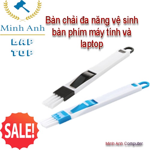 bàn chải đa năng vệ sinh bàn phím máy tính và laptop