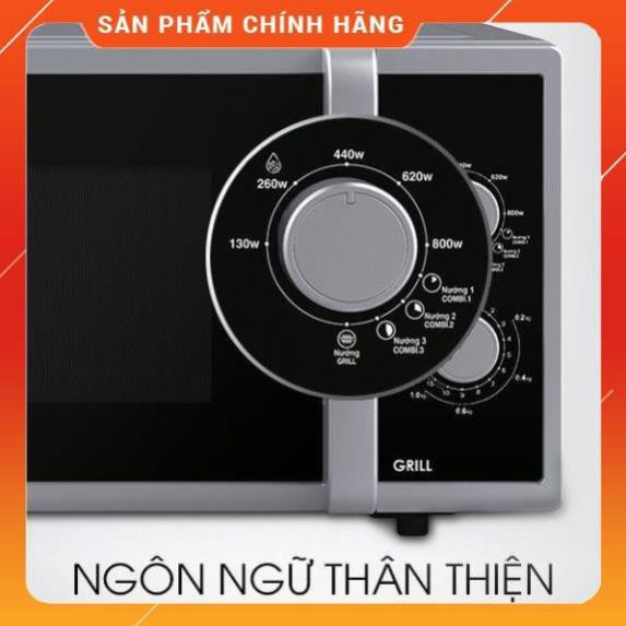 [FreeShip] R-G322VN-S | Lò vi sóng Sharp R-G322VN-S 23 lít, có nướng (Hàng chính hãng) Huy Anh