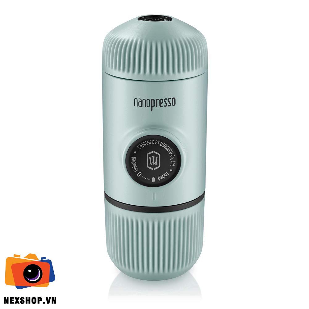 Máy Pha Cafe Cầm Tay Wacaco NanoPresso | Màu Arctic Blue | Nhập khẩu