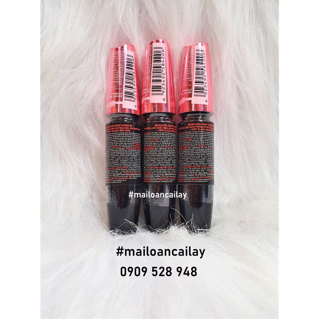 Mascara Đen HYPER CURL làm mi cong dày tự nhiên