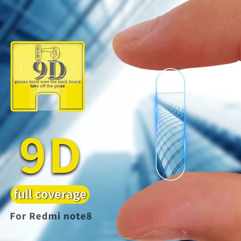 Set 2 Miếng Dán Cường Lực 9H Bảo Vệ Camera Sau Cho Xiaomi Redmi Note 8/8 Pro