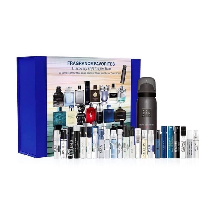 SET 23 SAMPLE NƯỚC HOA & BODY LOTION MACY’S