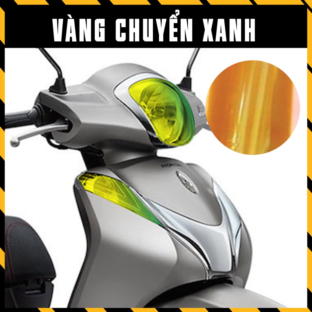 Miếng Dán Choá Đèn SH Mode 2015 - 2019 Màu Titan Cực Chất | Decal Đèn Xe Đẹp, Cắt Sẵn Dễ Dán