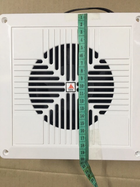 Quạt hút thông gió 1 chiều 14AV6 125x125mm TICO | BigBuy360 - bigbuy360.vn